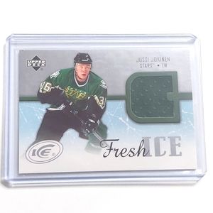 Jussi Jokinen Fresh Ice Jersey Hockey Card 2005/06 Dallas Stars